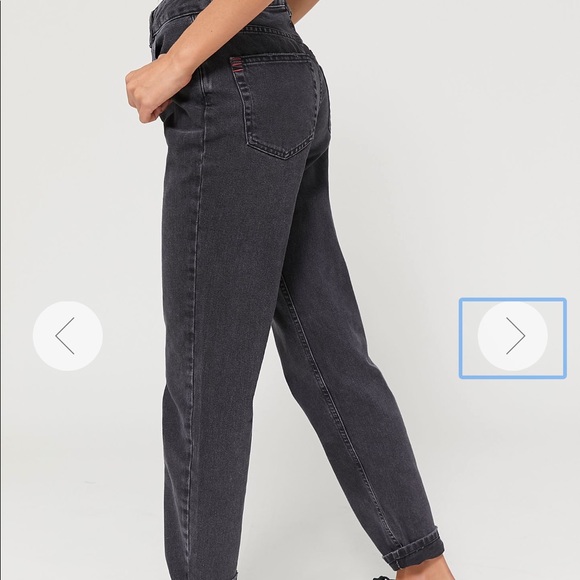 Black BDG high waisted mom jeans. - Picture 2 of 3